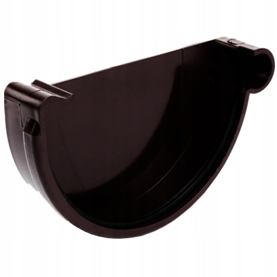 Galeco PVC 130 Zaślepka prawa brąz ciemny