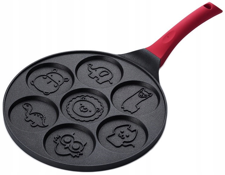 PATELNIA do naleśników foremki zwierzątka 26 cm