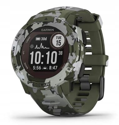 Garmin Instinct Solar Camo Edition zelená kamufláž