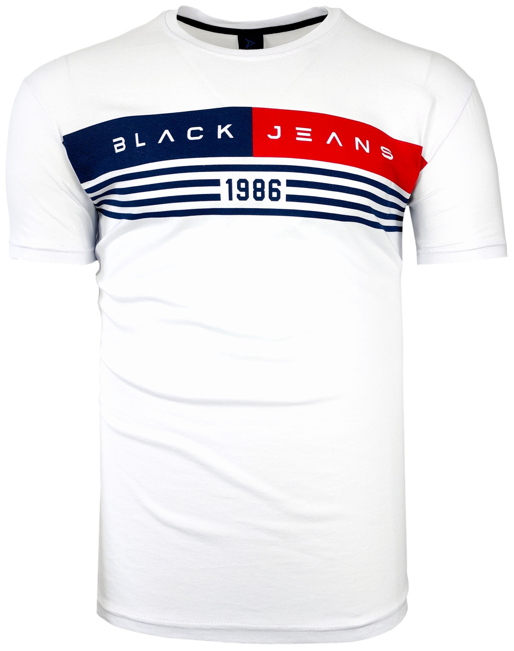 

Koszulka męska t-shirt Tommy Black T1235 r. L