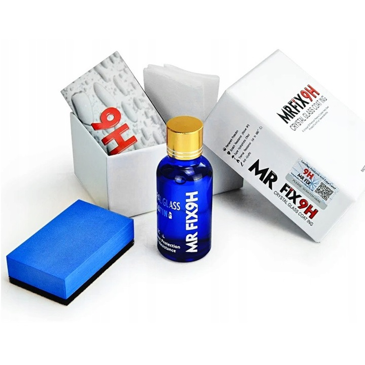 Powłoka Ceramiczna Ochronna Lakieru Auta Hydrofobowa 9H Mr Fix Ceramika