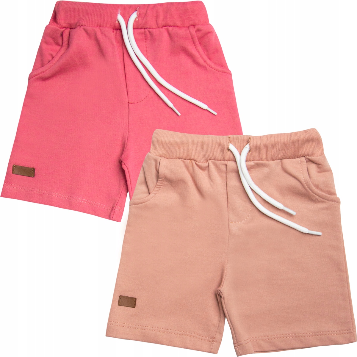 

2-pak Krótkie Spodenki dziewczęce Bawełniane 110