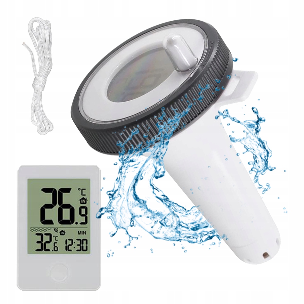 Teploměr Do Bazénu IP67 Vodotěsný Plovoucí Teploměr Pro Rybník