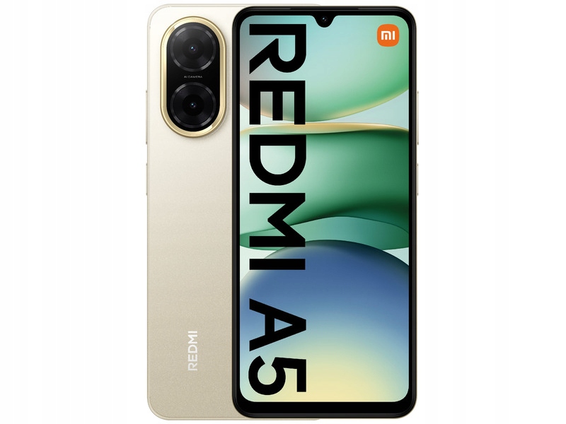 Smartfon Xiaomi Redmi A5 3/64GB 6.88" 120Hz Złoty