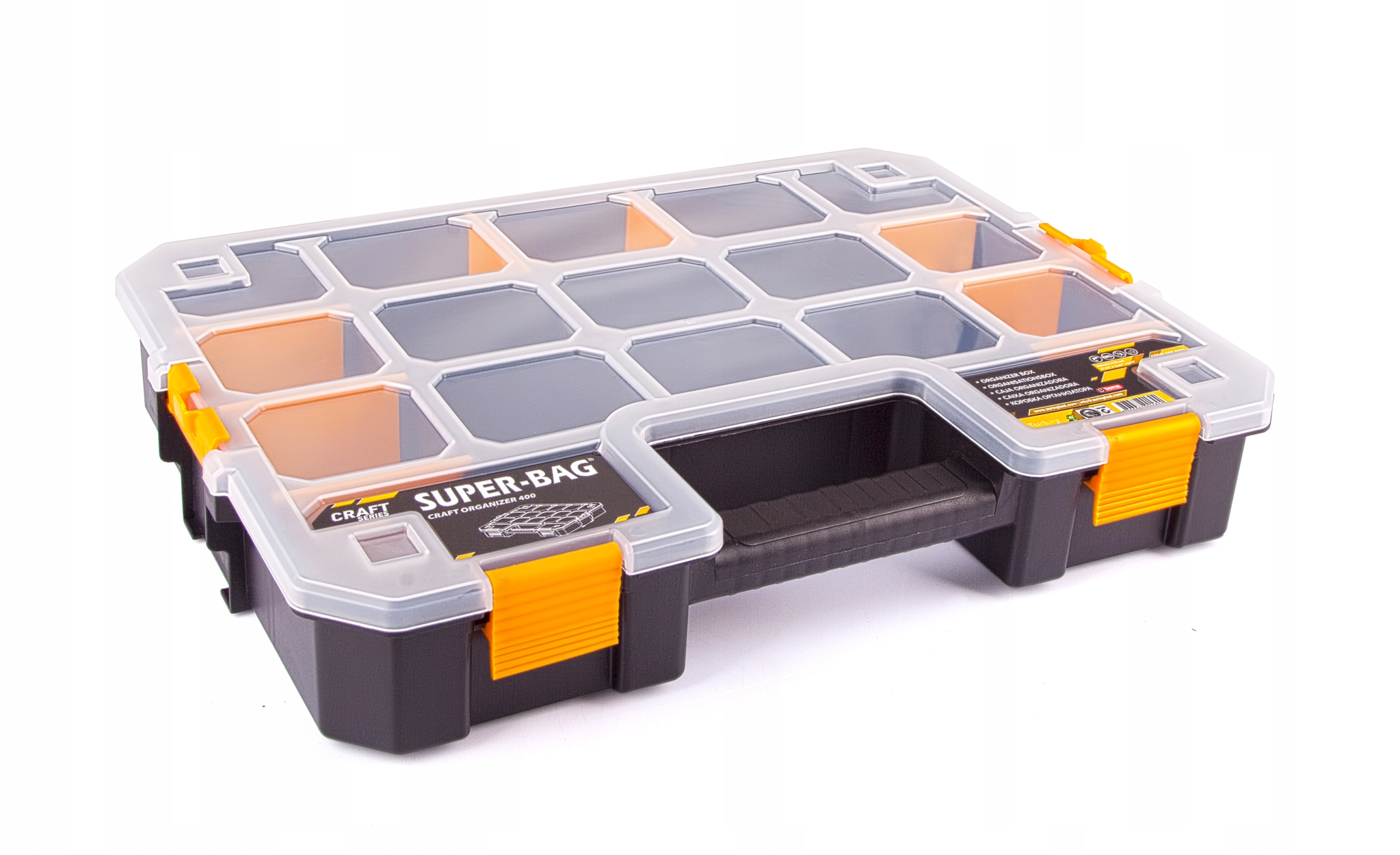 

organizer Na Śrubki spławiki 15 przegródek 44x32x7