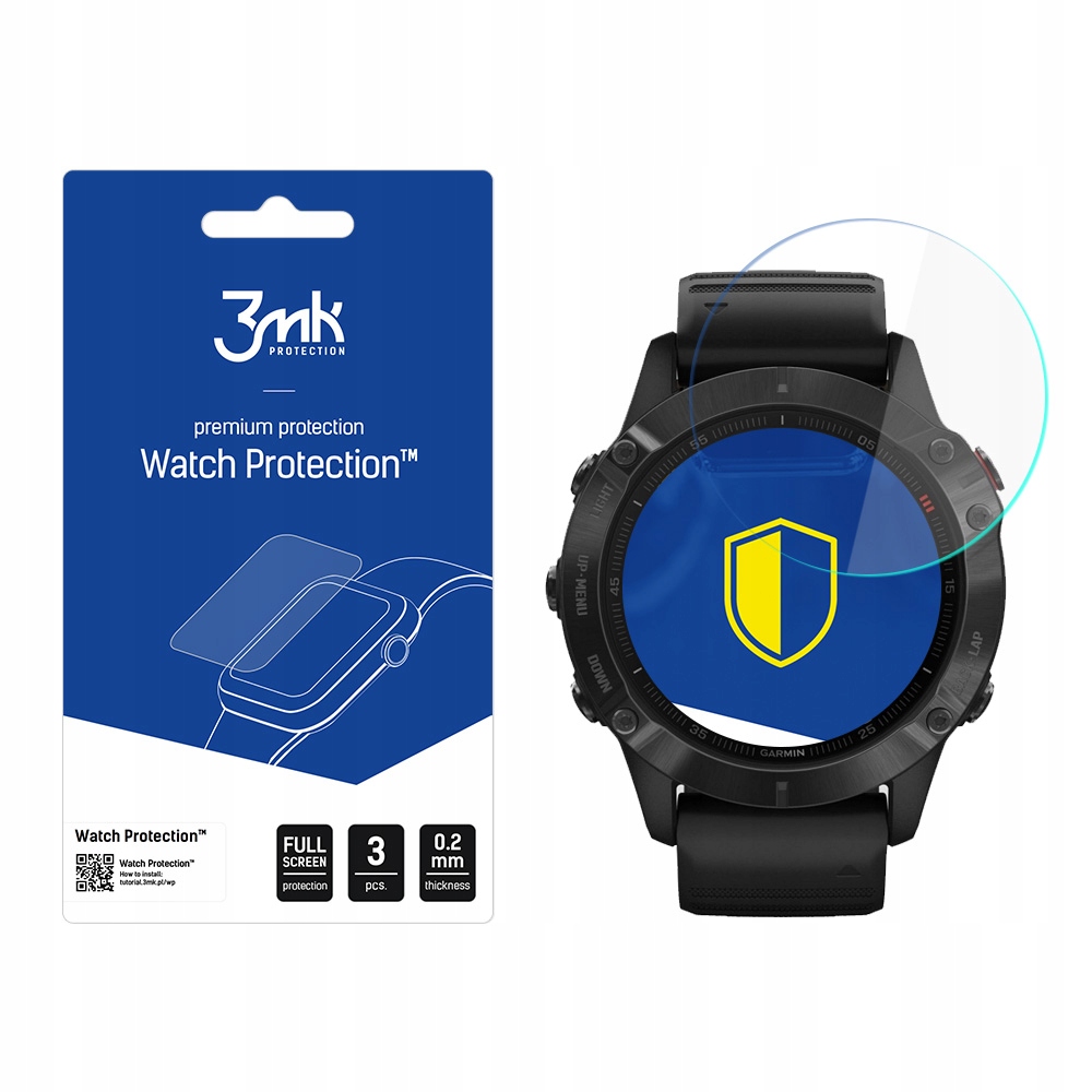 3MK Szkło Ochronne Flexibleglass Do Garmin Fenix 6 Pro Ochrona Ekranu