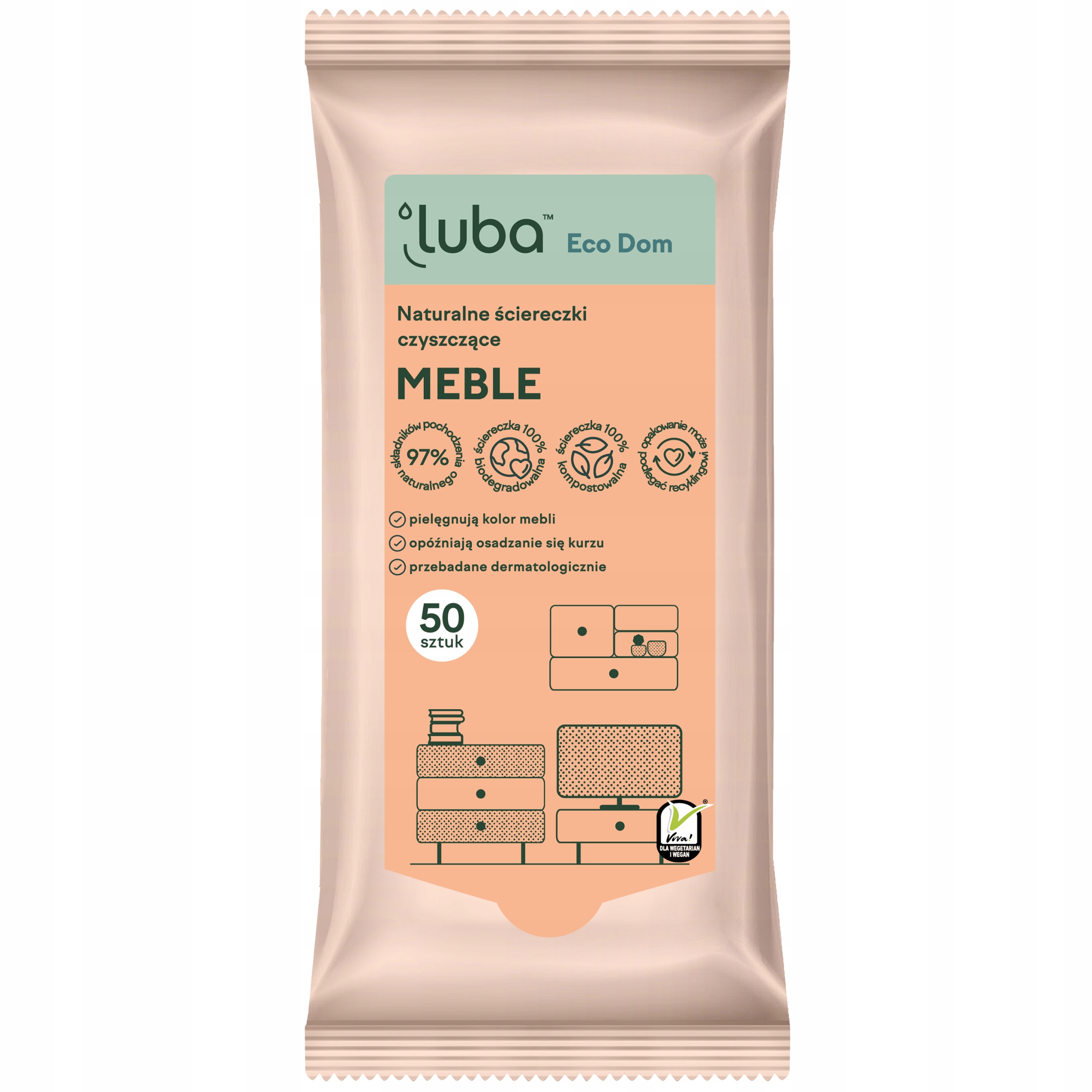 

Luba Eco Dom naturalne ściereczki czyszczące Meble