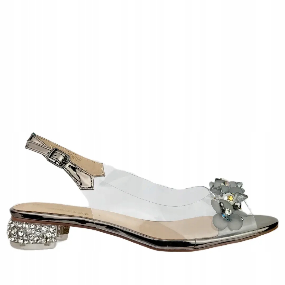 Dámské sandály S.Barski MR51-710 cínové 38, Grafit