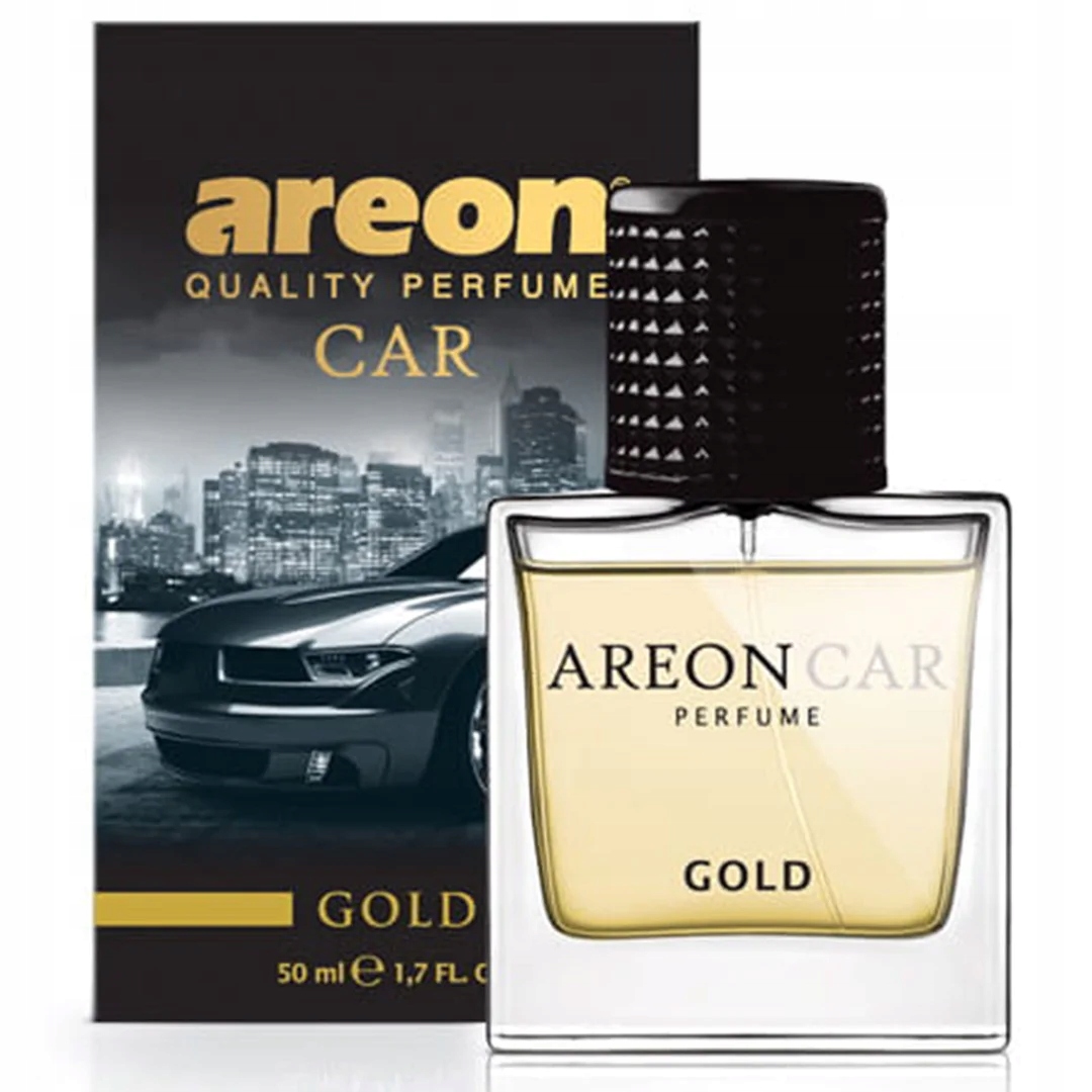 Areon Gold 50ml Perfumy do samochodu + 1 zawieszka zapachowa EAN (GTIN) 3800034963251