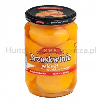 Mk Broskve půlky v sirupu 680 g