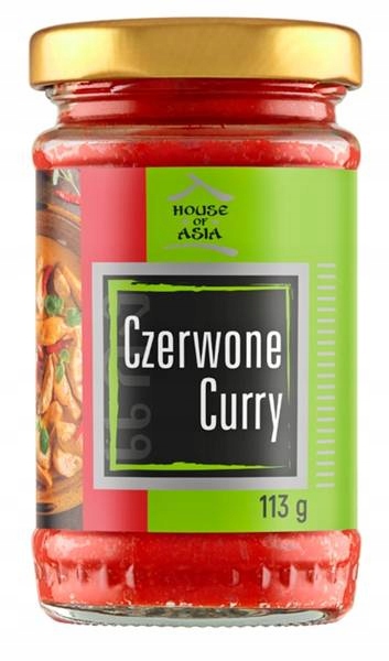 

Pasta curry czerwona 113g House of Asia
