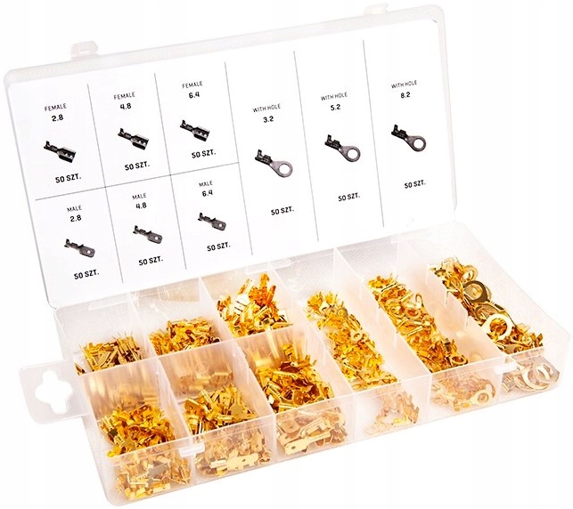 Konektor samochodowy Carmotion zestaw 450 szt.