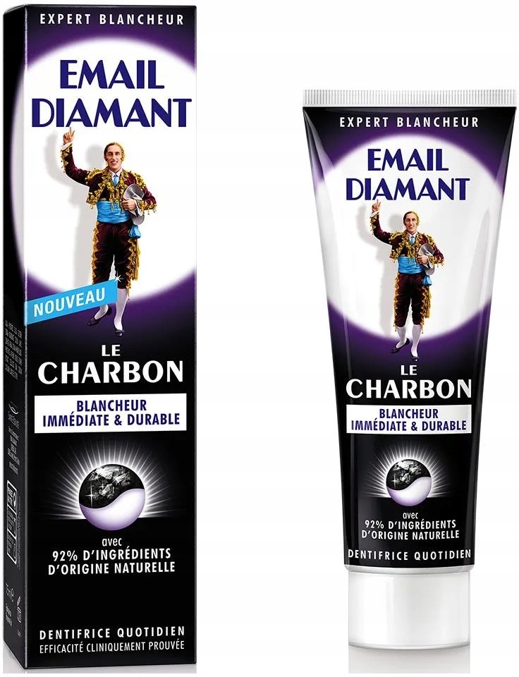 EMAIL DIAMANT LE CHARBON PASTA WYBIELAJĄCA 75ml