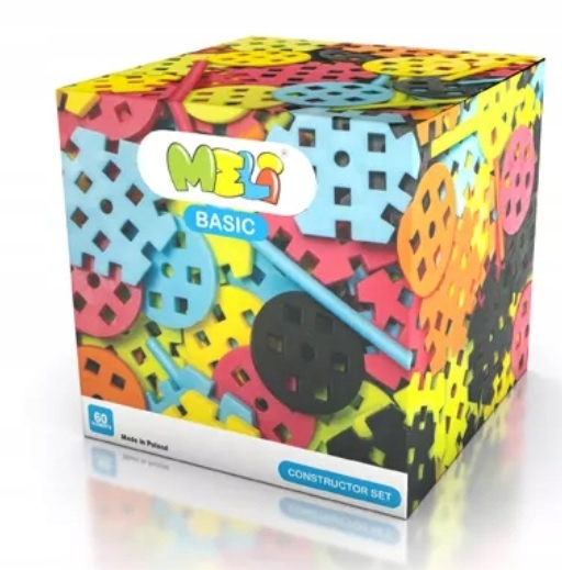

Klocki Uzupełniające Constructor Set 60el. Meli