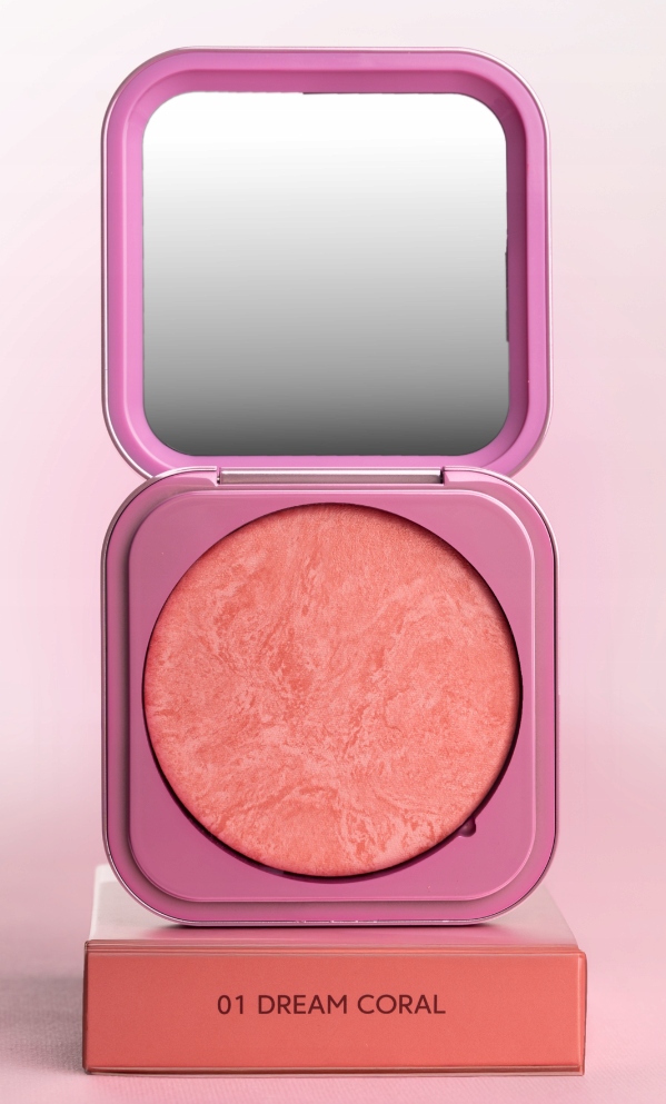Růže na tváře Velvet Blush Glow 01 Dream Coral Zola
