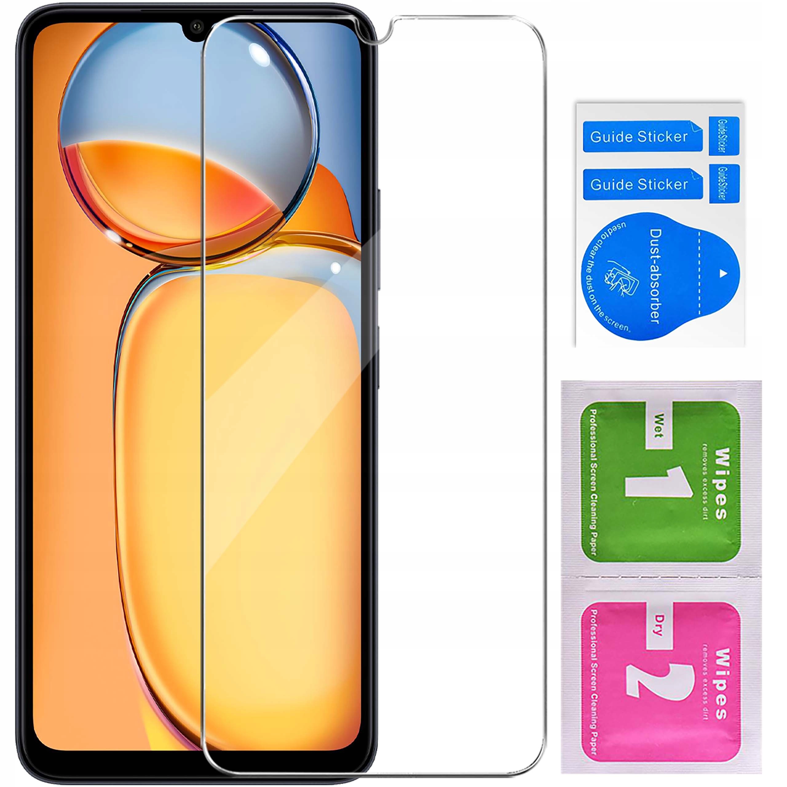 ETUI SKÓRZANE do XIAOMI REDMI 13C|POCO C65 MAGNETYCZNE CASE TOKRA SZKŁO 9H Rozszerzenie podstawka