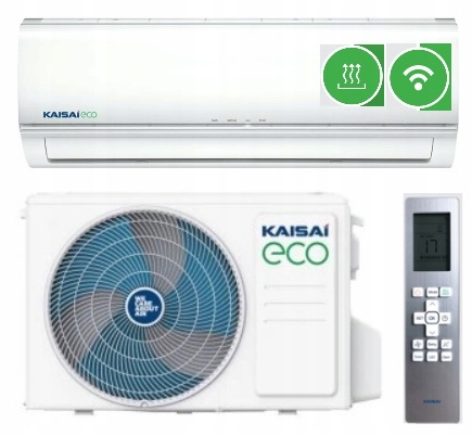 Klimatyzator KAISAI ECO 3,5kW KTHI/KTHO WIFI+GRZAŁKA