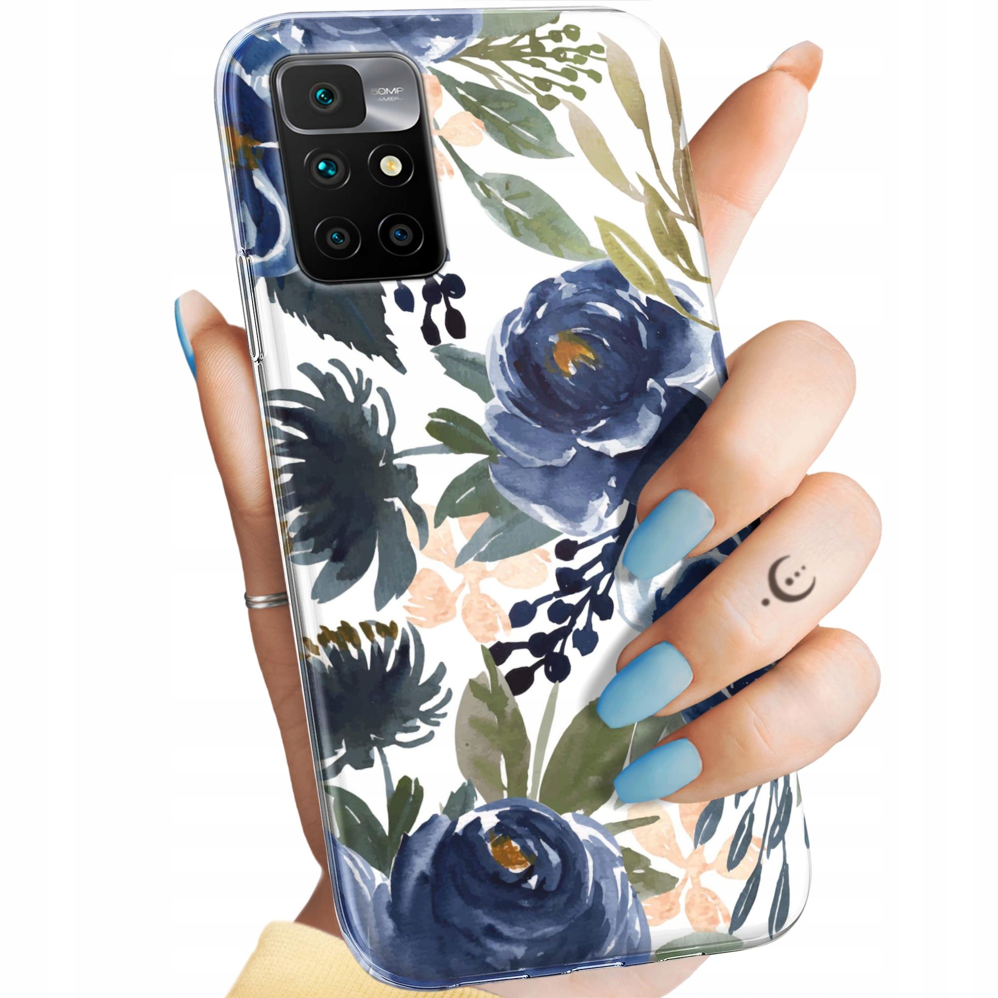 ETUI DO XIAOMI REDMI 10 WZORY KWIATY KWIECISTE FLOWER OBUDOWA POKROWIEC