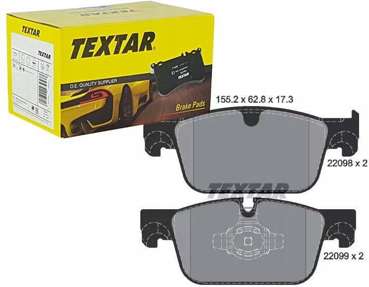 

Textar Klocki Hamulcowe Przód 2209801