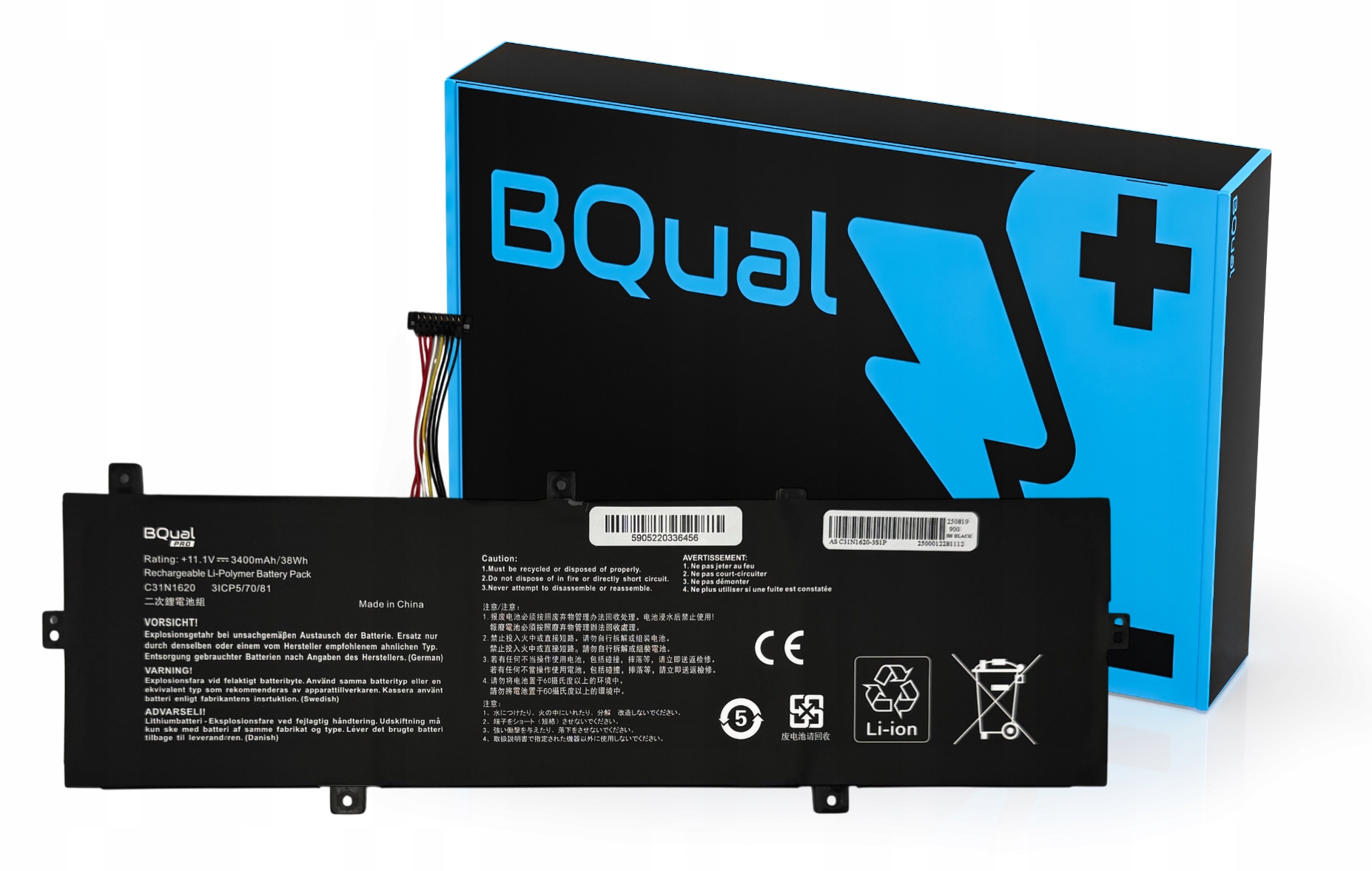 Bateria do laptopa C31N1620 Asus ZenBook UX430 UX430U UX430UA UX43 0UN