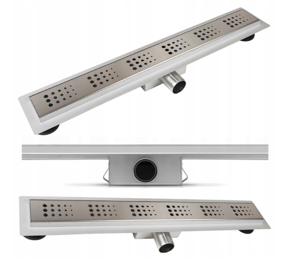 Lineárny odtok Nízky 90 cm Balneo Decor Next Drops