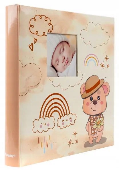 Dětský kapesní Album Dítěte 500 fotografií 10x15 cm šitý popis Friends 2