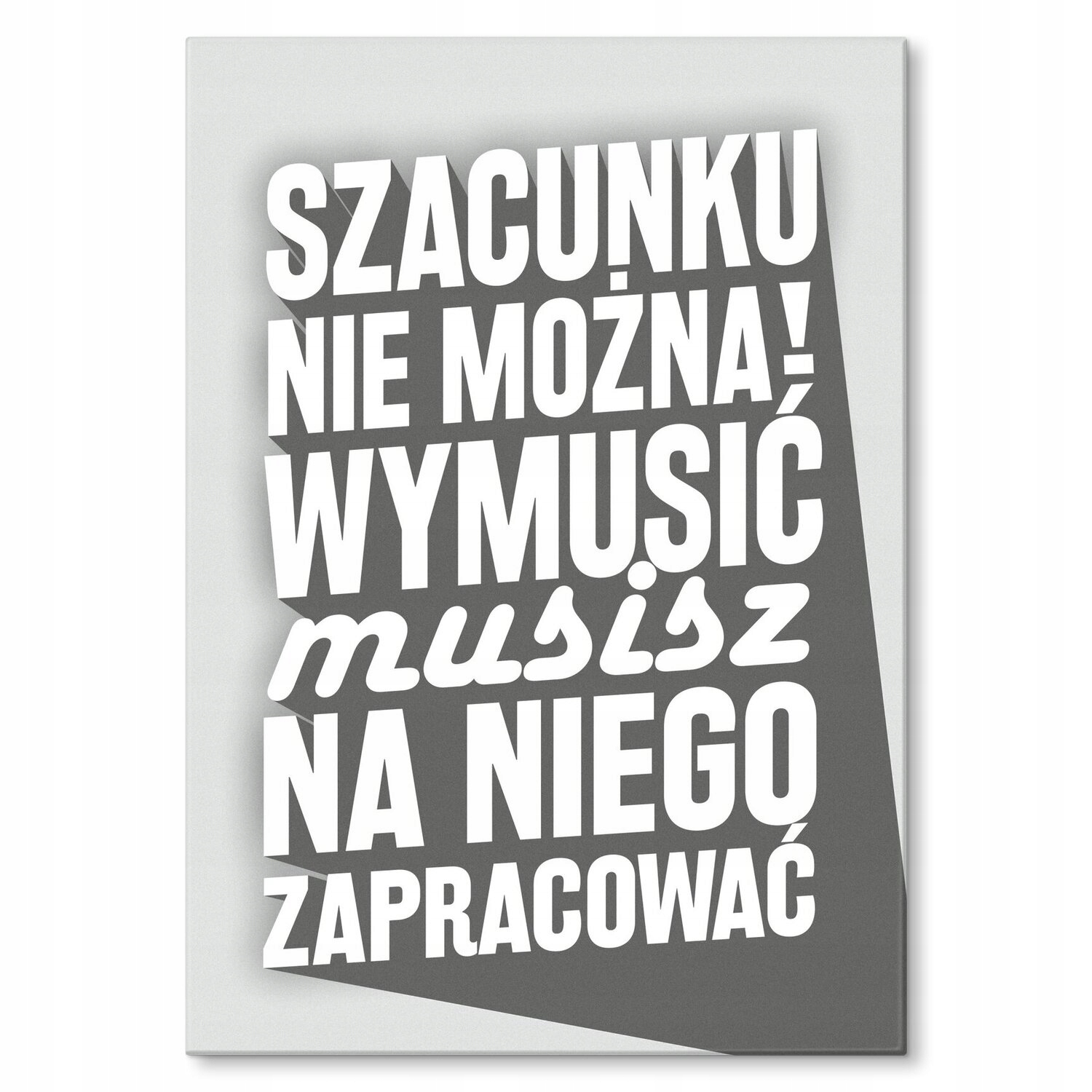 Kovový plakát respekt Dárek 42 x 59 cm