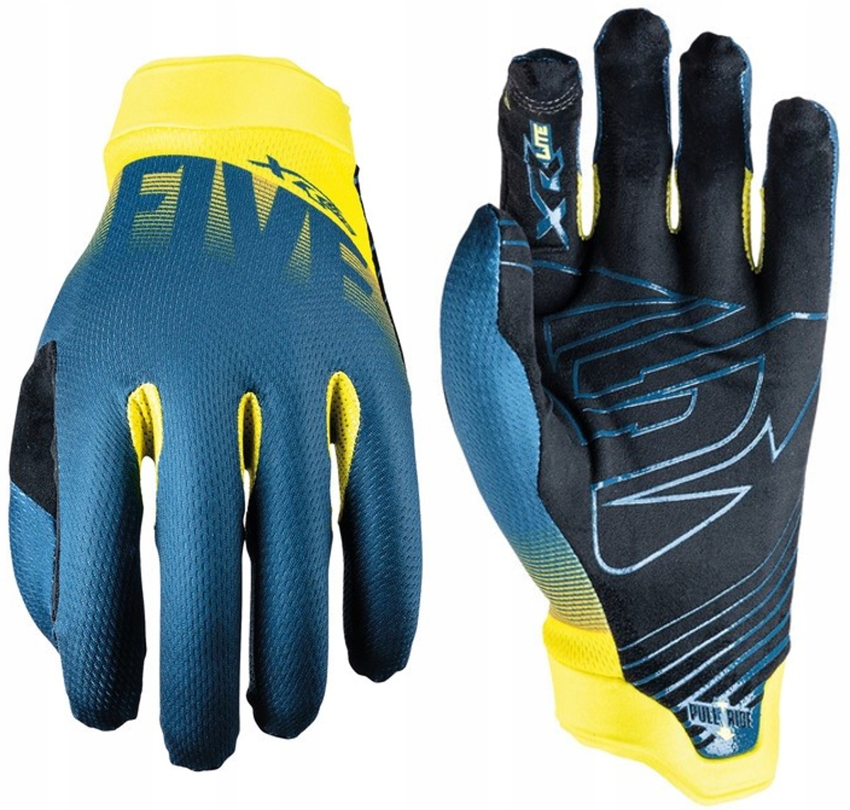 Rękawiczki Długie Five Xr-lite Blue Yellow M %%%