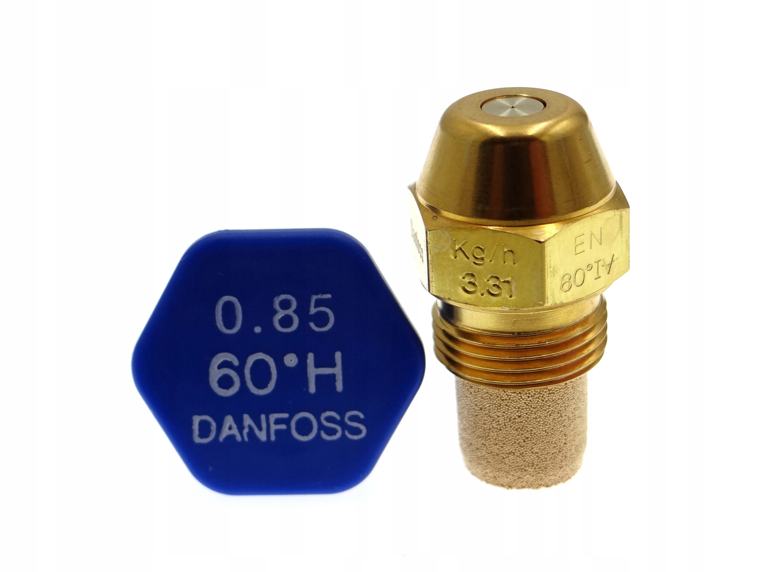 Tryska Danfoss pro olejové hořáky 0,85 USgal/h 60°H 3,31 Kg/h
