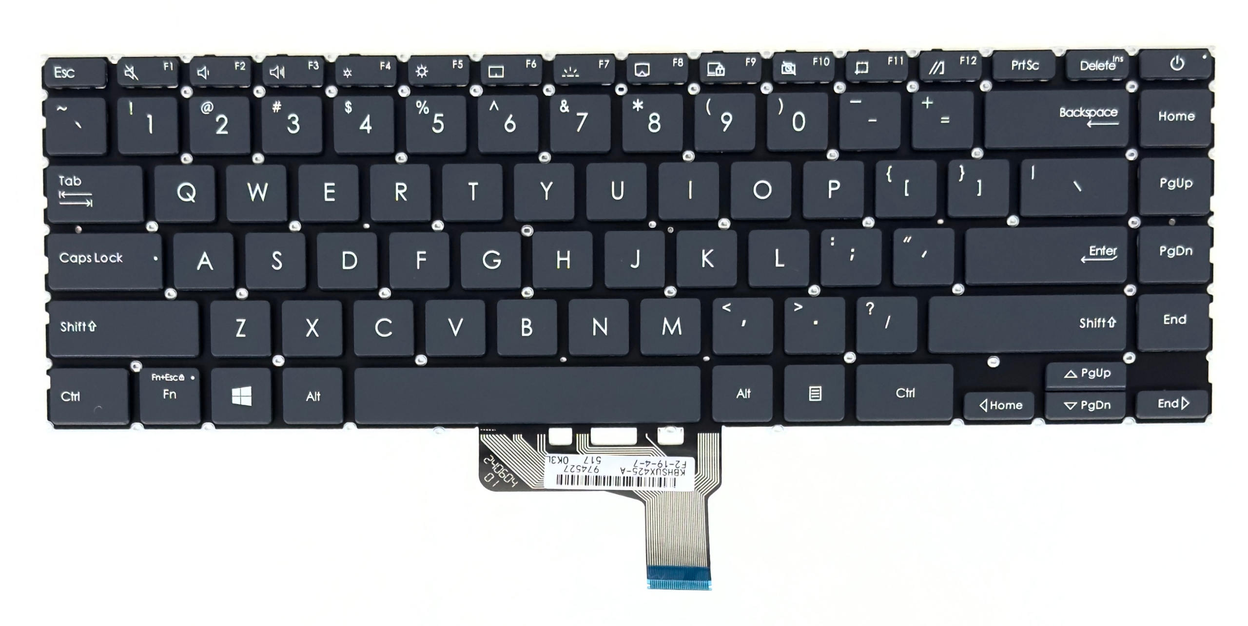 Klawiatura Asus Zenbook 14 UX425 UX425J UM425 UM425IA UM425UG UX425IA Led