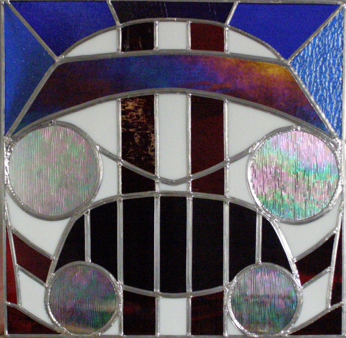 Obraz witraż stare auto oldtimer klasyk Hot Rod custom