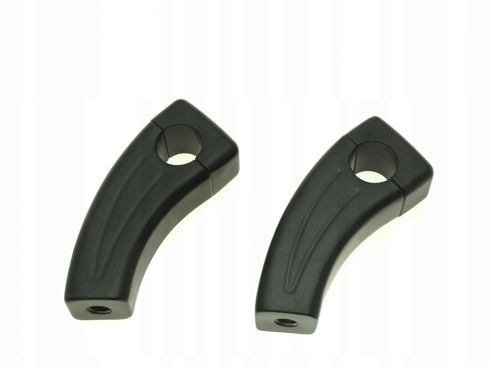 XH6014-01 - КРЕПЛЕНИЕ НА РУЛЬ RISERY 25,4 ЧЕРНЫЙ МАТОВЫЙ 12 СМ