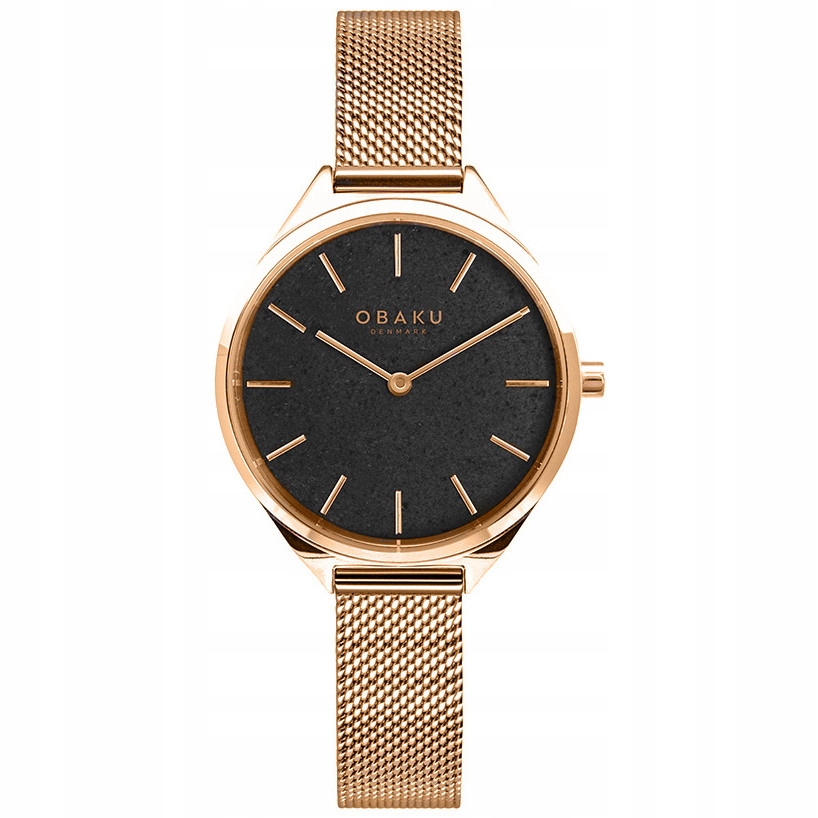 Dámské hodinky Obaku Denmark V257LHVNMV růžové zlato