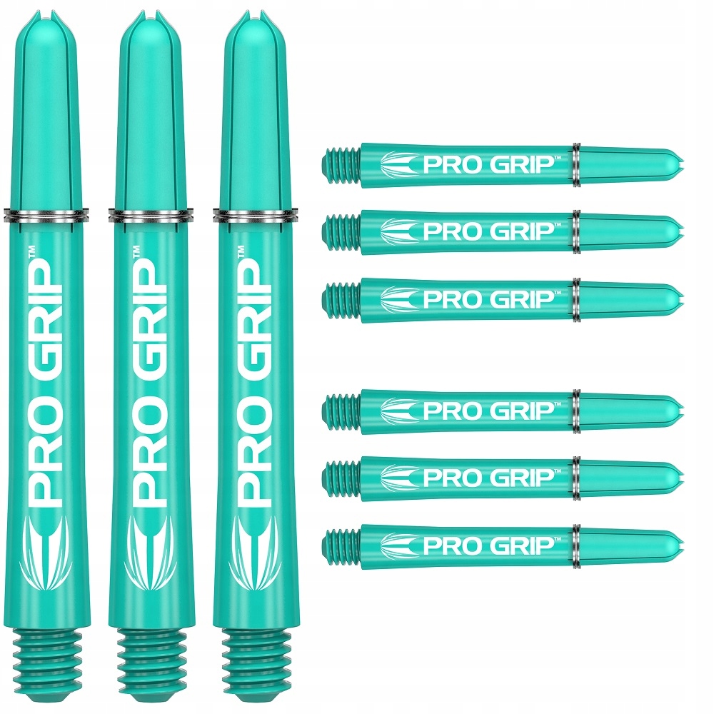 Shafty Target Pro Grip Medium Aqua 9 Szt.