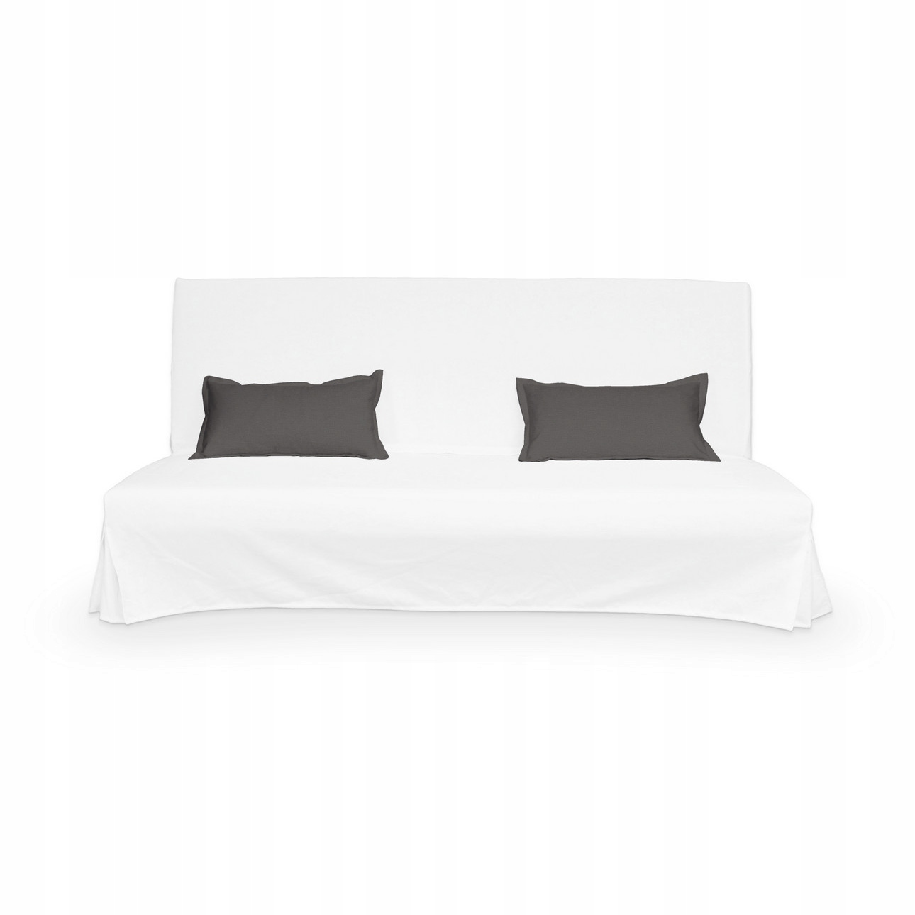 2 neprošívané povlaky na polštáře Beddinge Ikea béžové