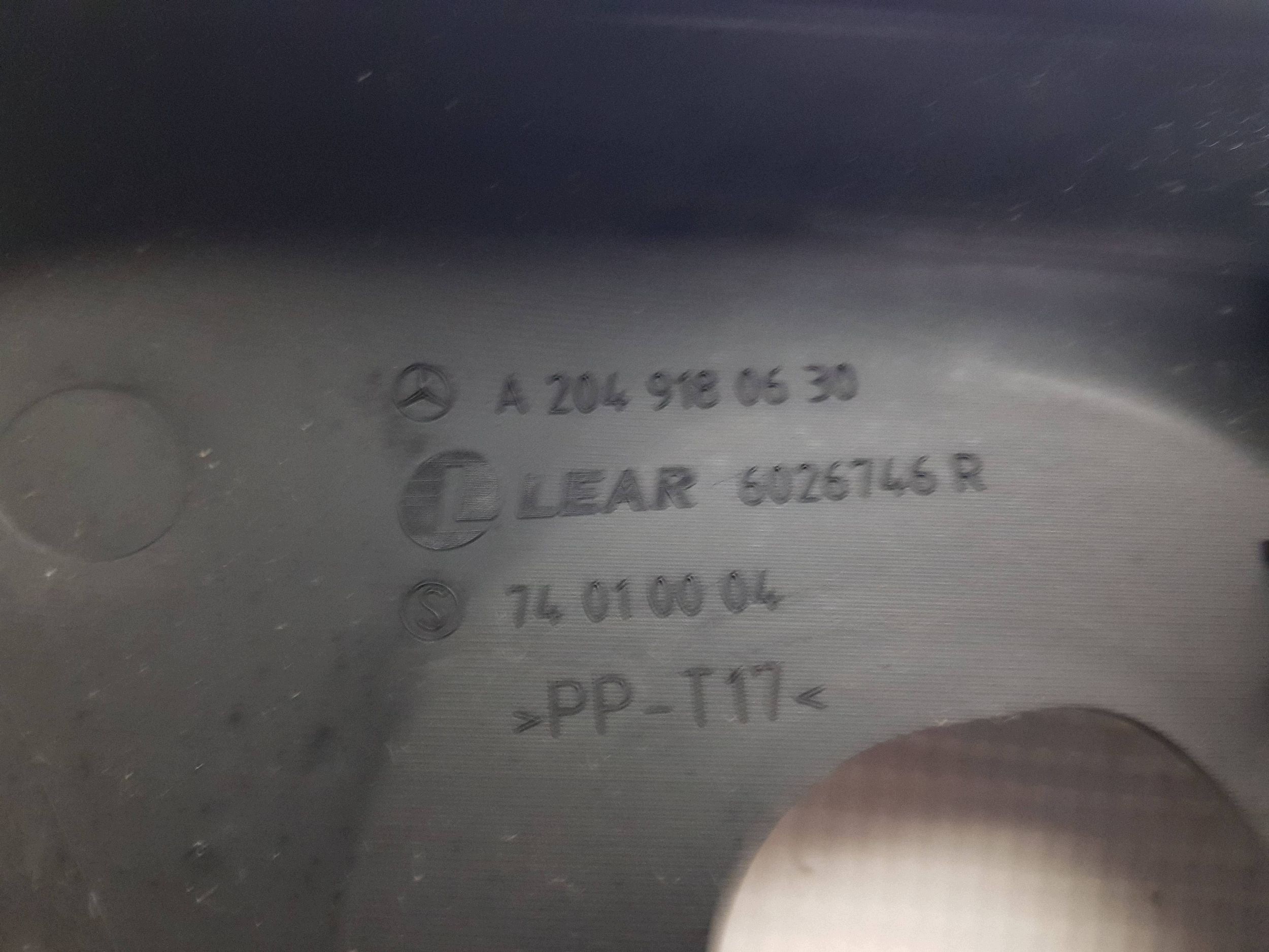 Mercedes C W204 cover cover seat right front