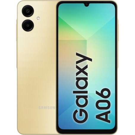 Smartfon Samsung Galaxy A06 4 Gb 64 Gb 4G (lte) złoty