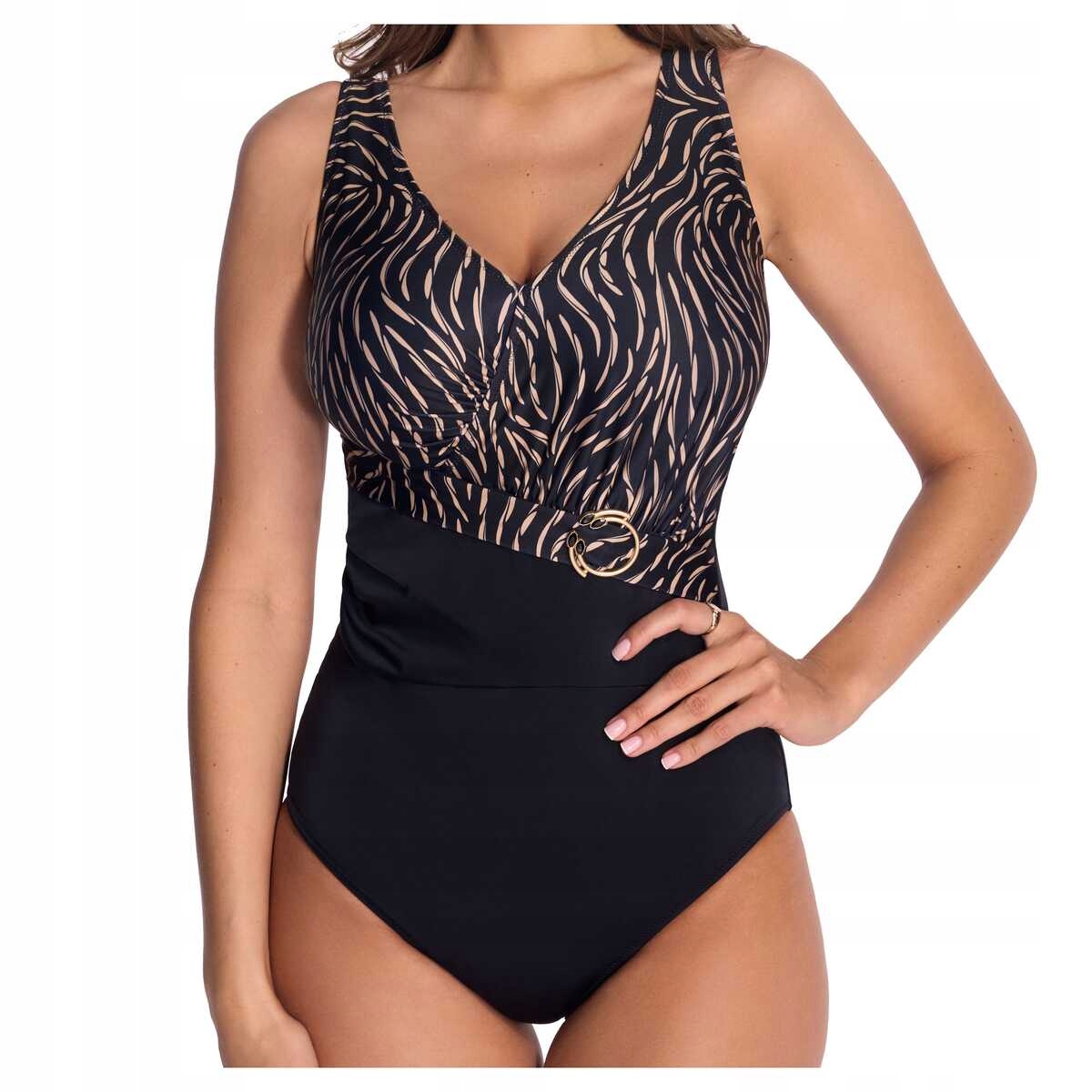 Ava Jednodílné plavky 72 desert night černá 85F