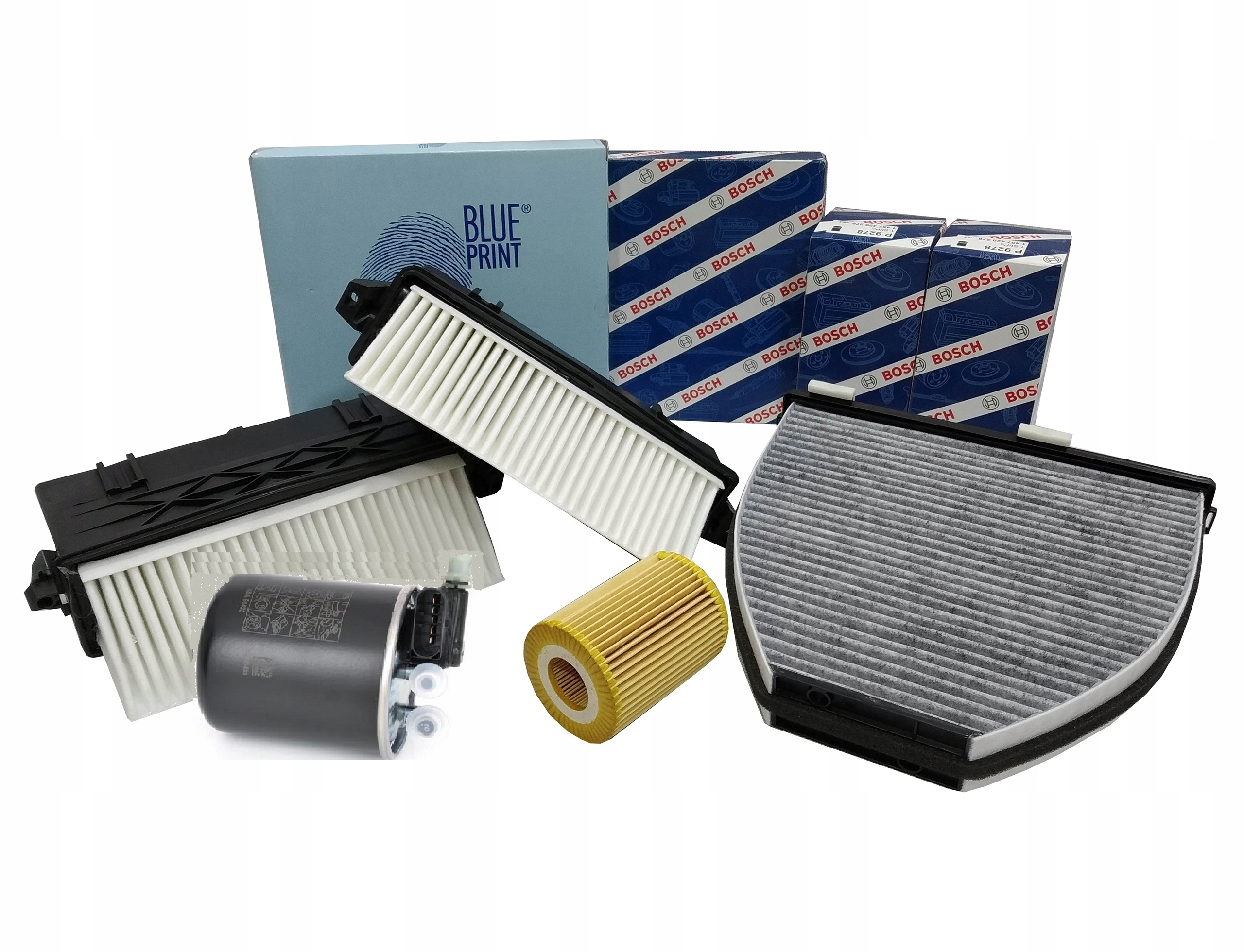 Bosch Blue Print Sada Filtrů Mercedes C W204 3.0 300 CDI 350 CDI