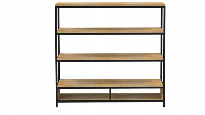 Regał industrialny Kalos Lift 120 Wernature dąb