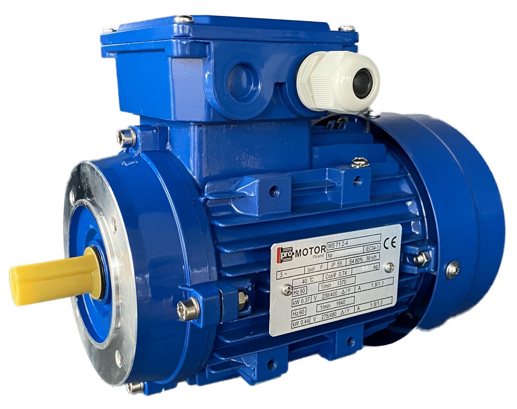 Silnik elektryczny Ms 0,55kW 1400 obr/min. 71 B14