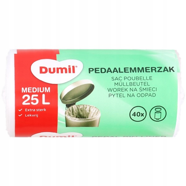 

Worki Na Śmieci Dumil Uniwersalne 40szt 25L