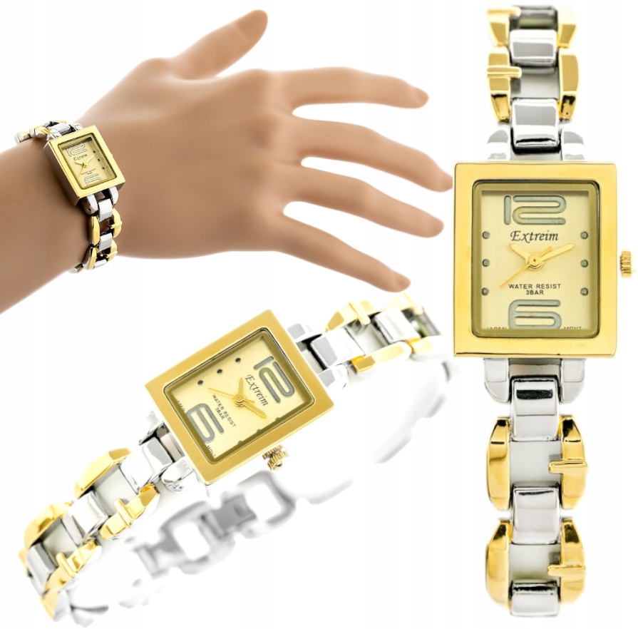 

Piękny Oryginalny Zegarek Damski Extreim Analogowy