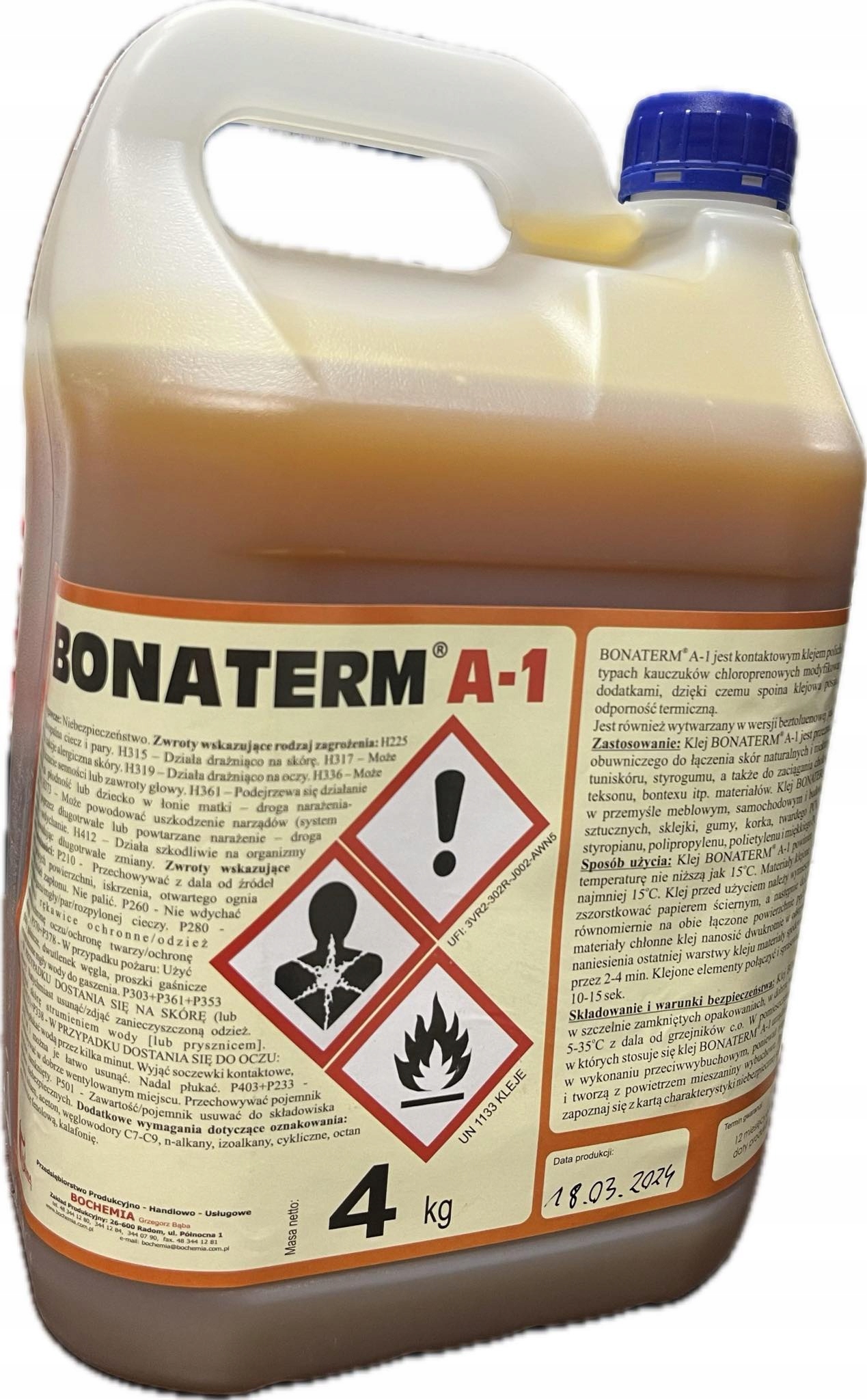 Lepidlo Bonaterm A1 4 kg 5 L