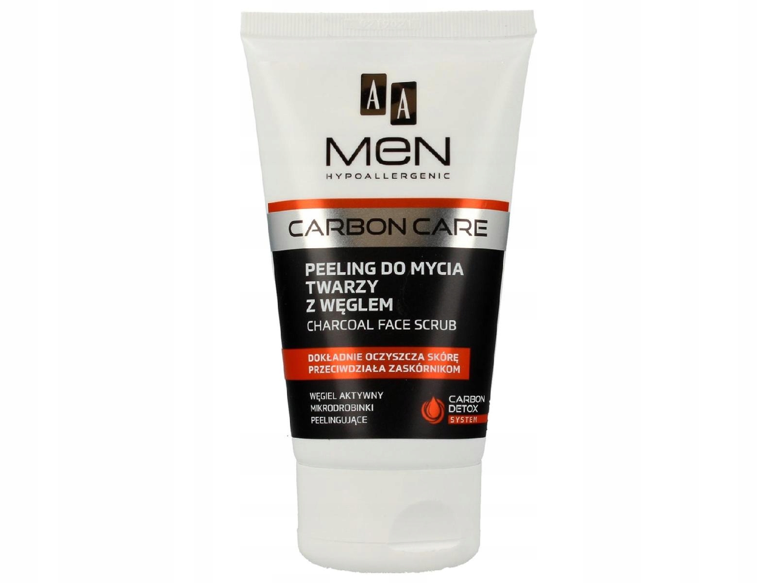 

Aa Men Carbon Care peeling do mycia twarzy