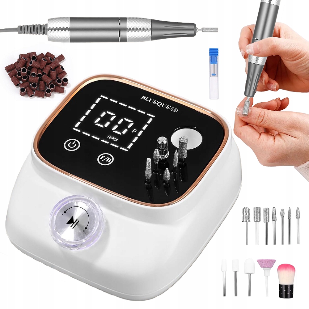 Bruska S Výkonným Motorem A Led Obrazovkou O Výkonu 45000 Rpm