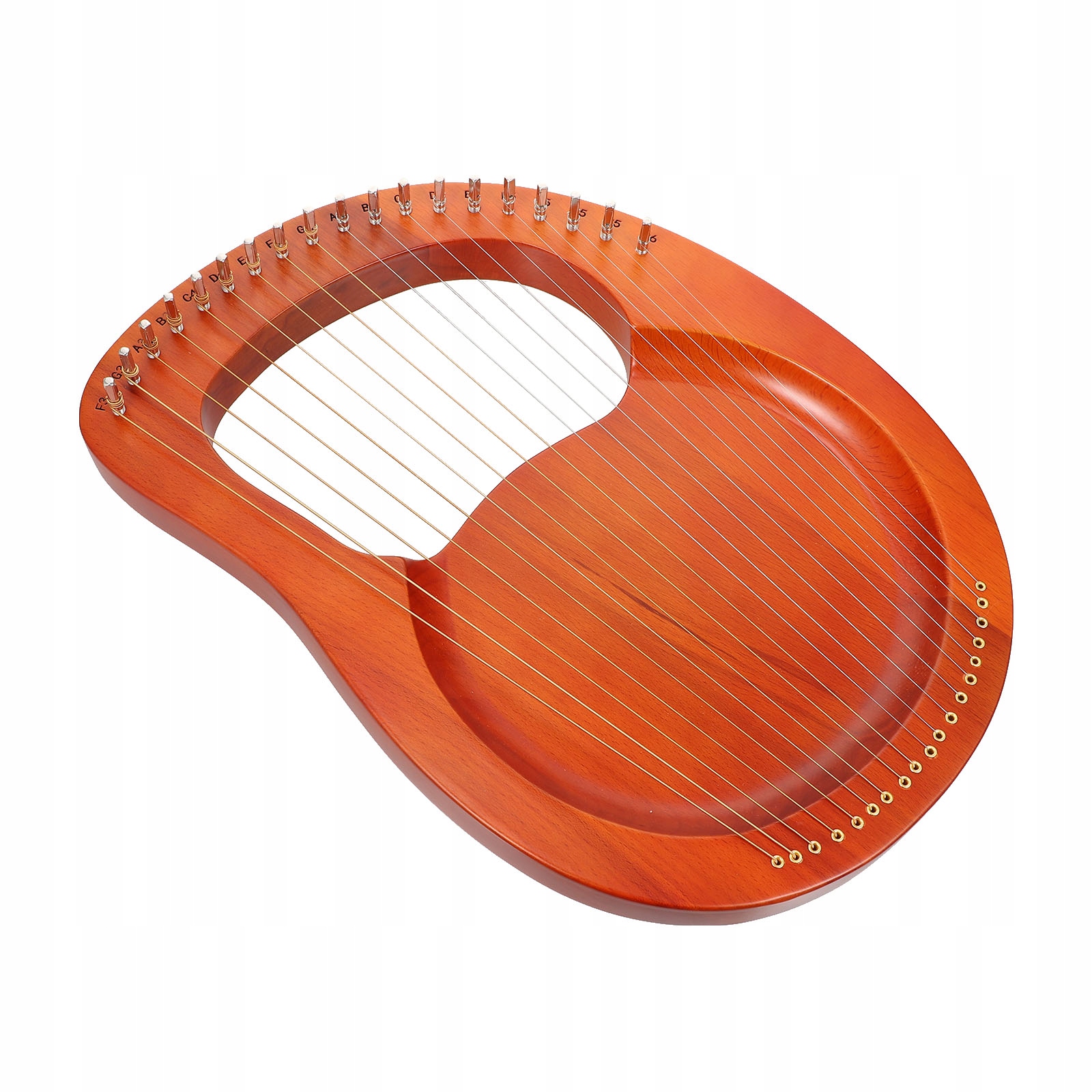 Klucz 19-strunowy Harfa liryczna z strojeniem