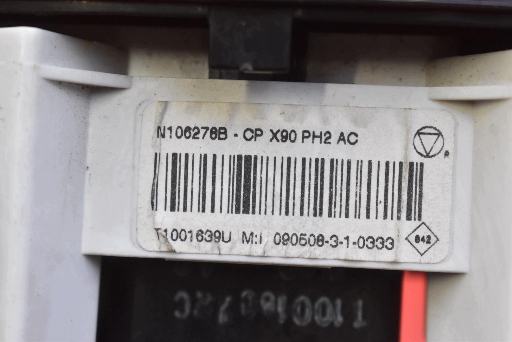 control panel air conditioning devices N106278B DACIA SANDERO 1 and 08-12