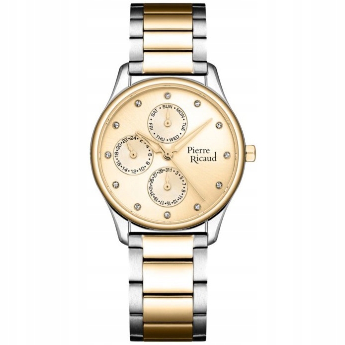Dámské hodinky Pierre Ricaud P21057.2141QF Zirkony stříbrné