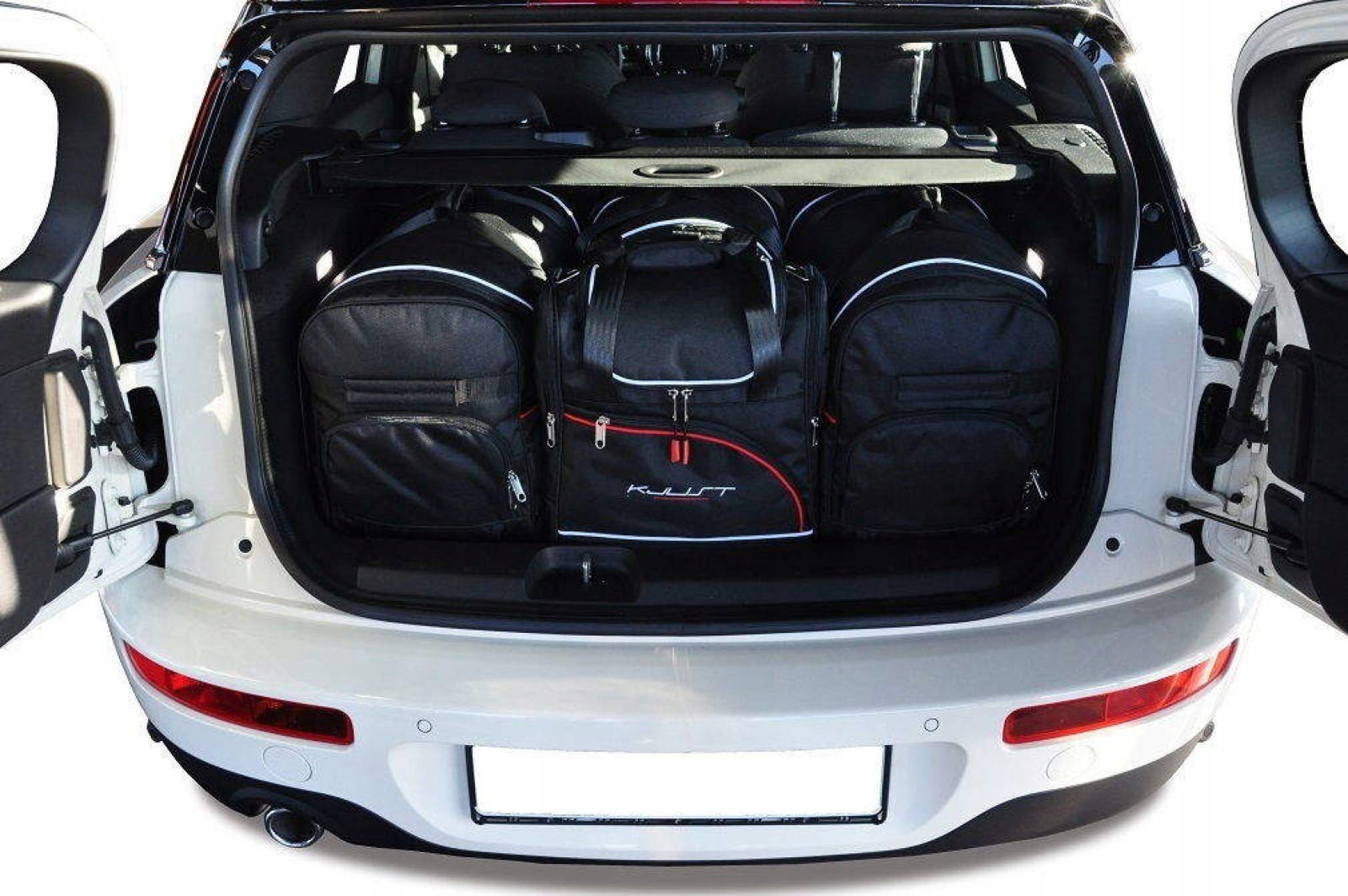 J&j Automotive Sada 4ks cestovných tašiek Aero pre Mini Clubman 2015+